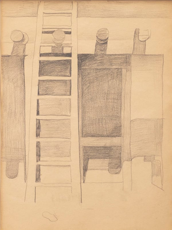 Georgia O'Keeffe, Untitled (Ghost Ranch Patio), c. 1940