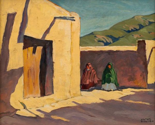 Victor Higgins, Taos Pueblo, Taos, New Mexico