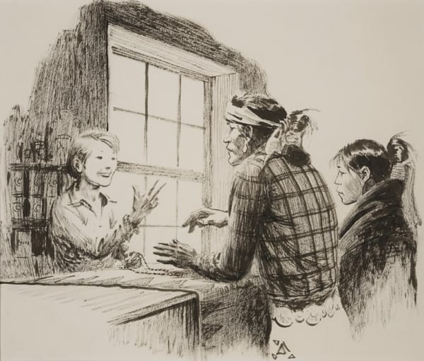 Gerard C. Delano, Navajo Trading Post