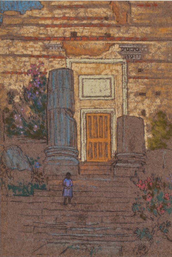 William Penhallow Henderson, Old Greek Temple, Brescia, d. 1911