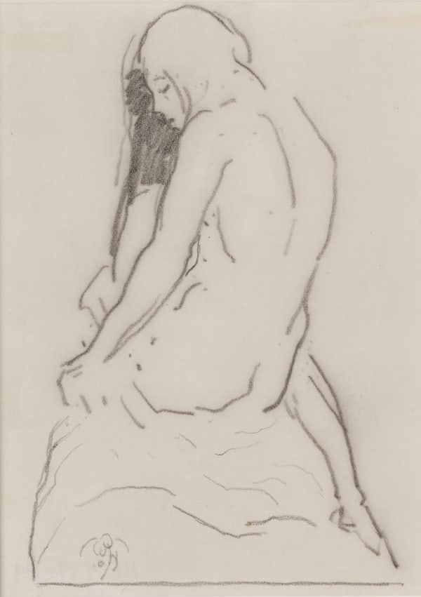 William Penhallow Henderson, Nude (Back)