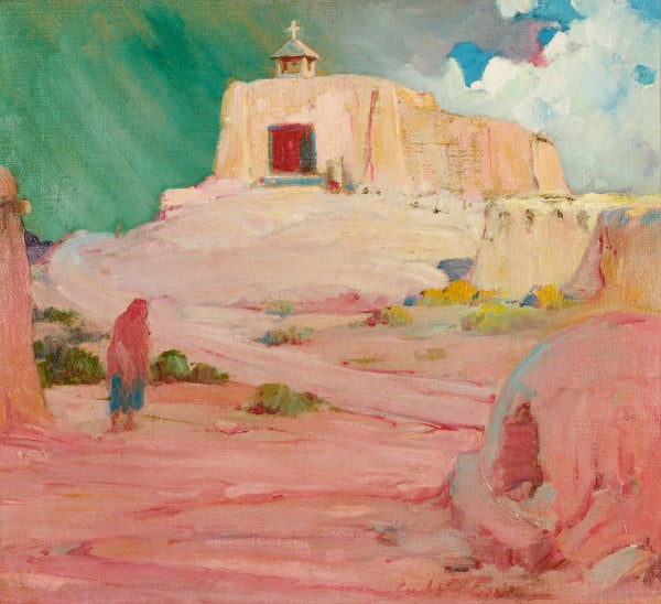 Gerald Cassidy - Nambé Pueblo Church, Nambé, N.M.