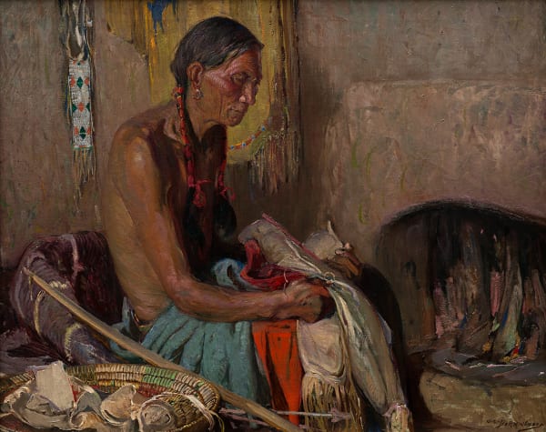 Oscar E. Berninghaus - Mending the Quiver