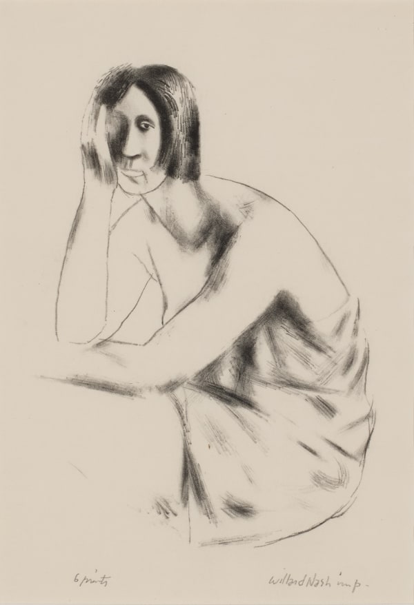 Willard Nash, Dejected Woman