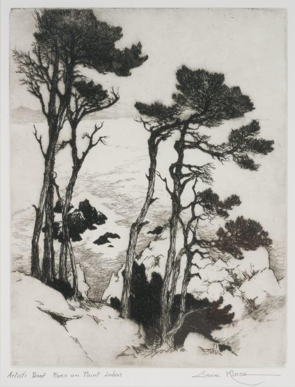 Gene Kloss, Point Lobos , d. 1938