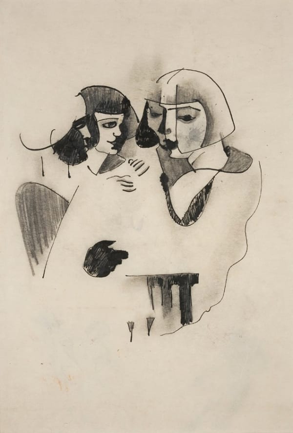 William Zorach - Friendship, d. 1917