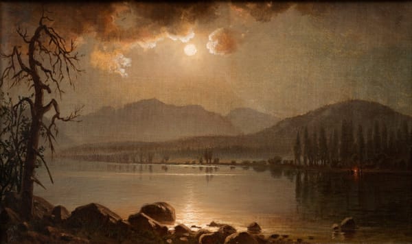 William Lewis Marple - Distant Camp Fire