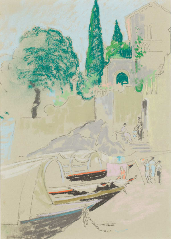 William Penhallow Henderson, Lake Como - Varenna