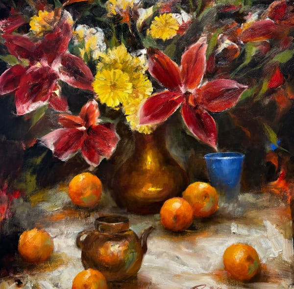 Ramon Kelley, Cobalt Blue and Orange, d. 2008