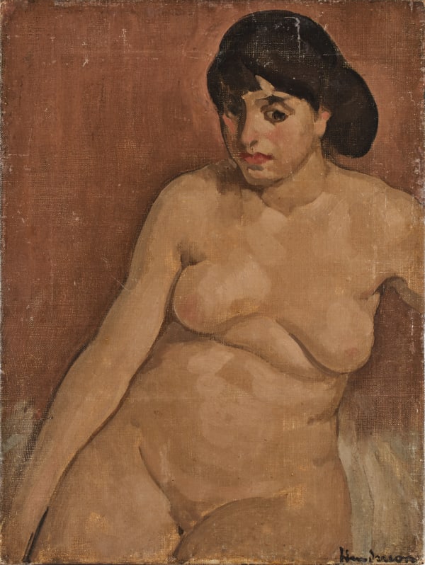 William Penhallow Henderson, Female Nude