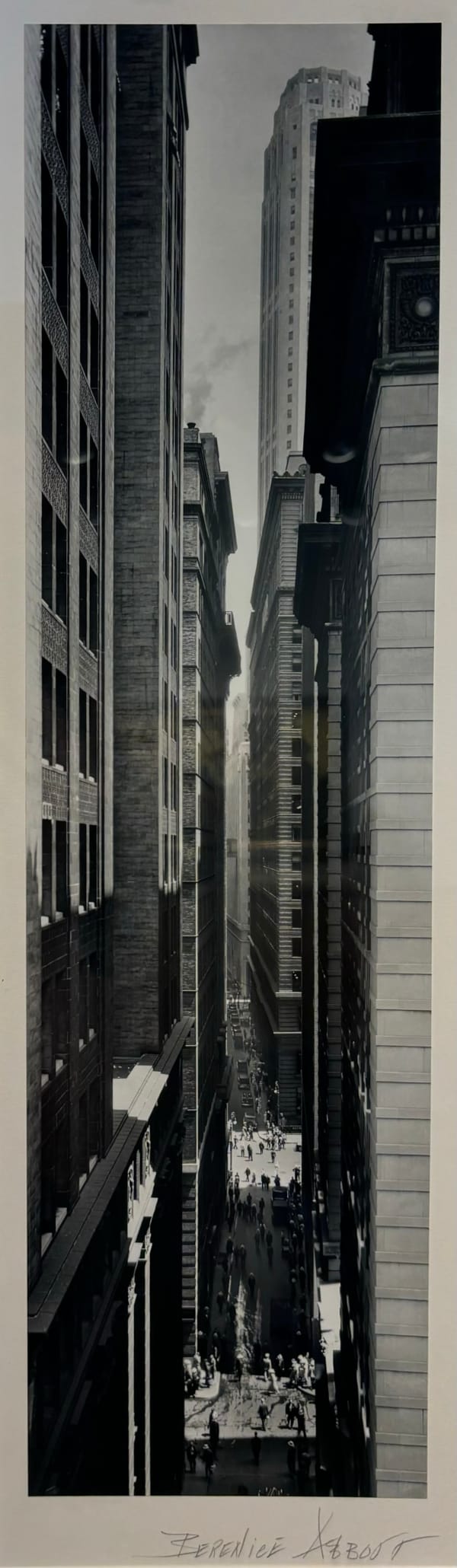 Bernice Abbott, Exchange Place, New York, c. 1934