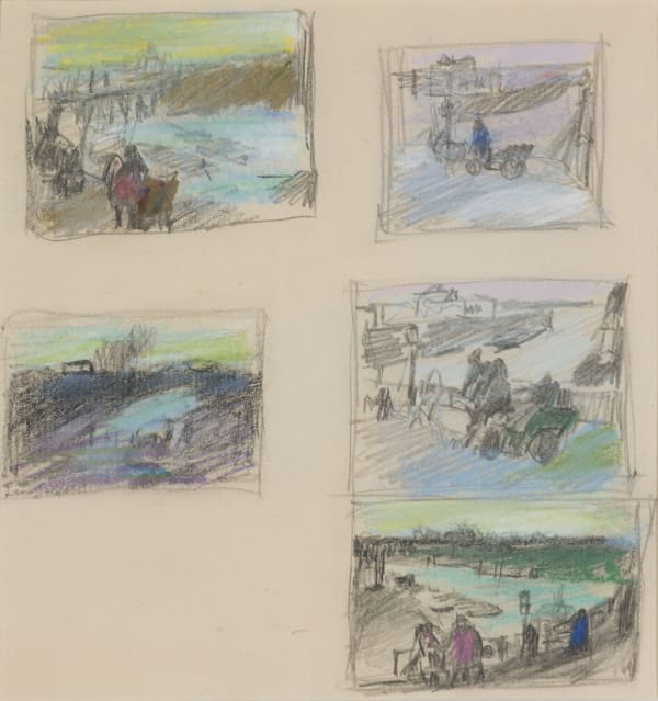 Leon Gaspard, Five Sketches