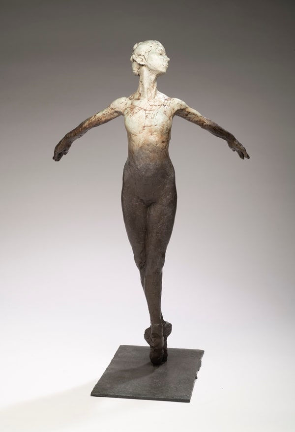 George Carlson Still Point, d. 1991 25 h x 16 w x 12 d inches