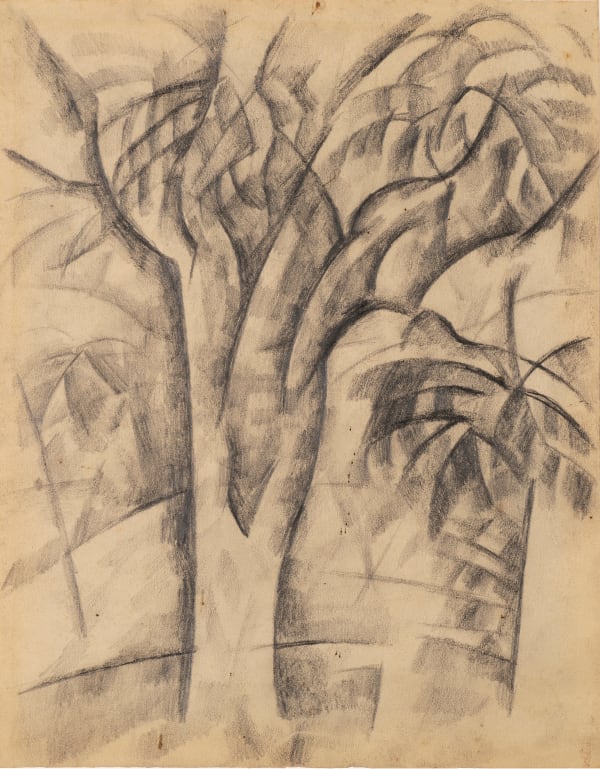 Andrew Dasburg - Tree, c. 1912