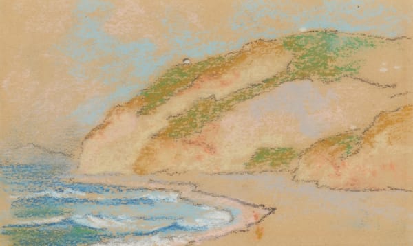 William Penhallow Henderson, Cliffs - Bidart, France, d. 1911