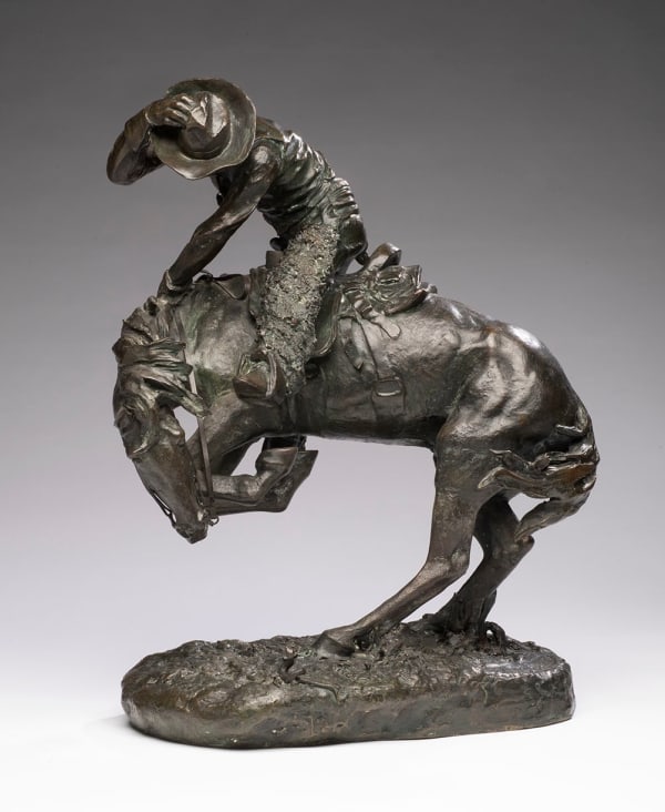 Frederic Remington The Rattlesnake, c. 1908 23 1/4 h x 18 w x 13 1/4 d inches