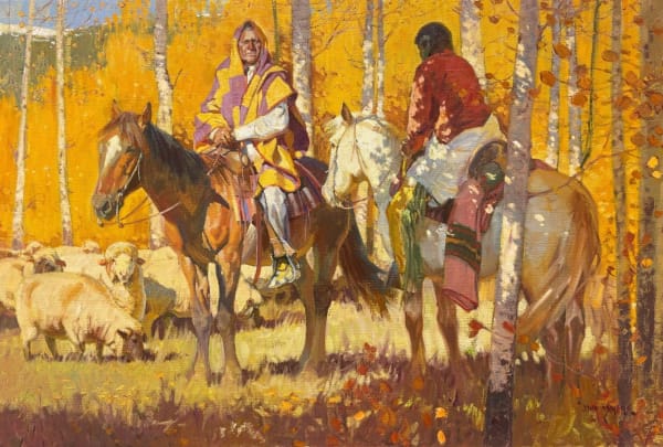 John Moyers Snow in the High Country, d. 2010 40 x 60 inches