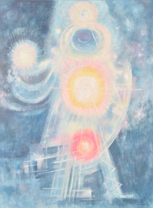 Emil Bisttram, The Light Bearer (Kokopelli), d. 1964