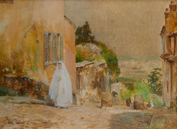 Childe Hassam, "Spring Morning" (Paris), d. 1889