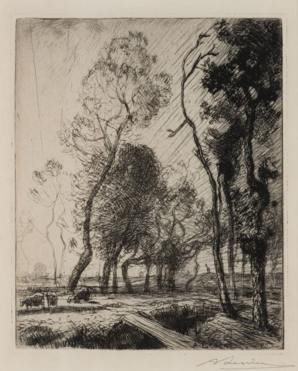 Auguste Lepere - Coucher de Soleil, d. 1908