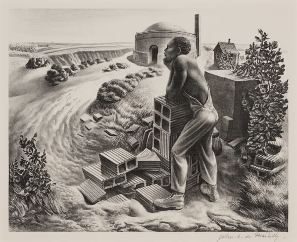 John S(tockton) De Martelly - Looking at the Sunshine, d. 1942