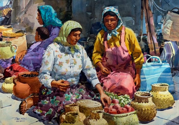 Thomas Hill, The Market