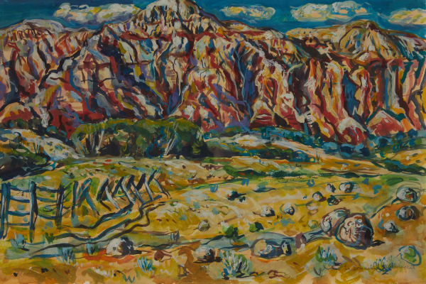 Ivan Le Lorraine Albright - Wyoming, c. 1948