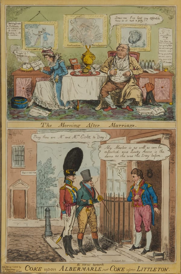 George Cruikshank, The Morning After Marriage