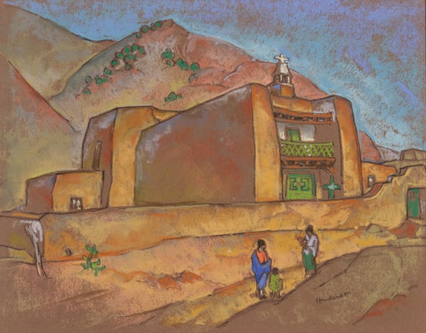 William Penhallow Henderson, Las Trampas Church, d. 1916