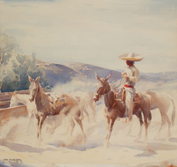 Carl Oscar Borg, Taking the Herd