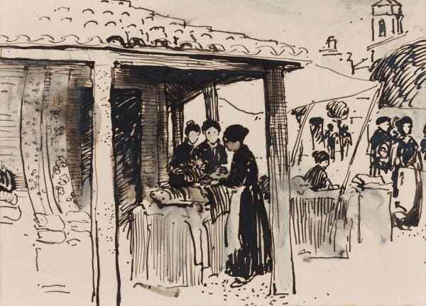 William Penhallow Henderson, Spanish Market - Spain, d. 1903