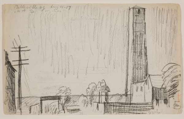 Oscar Bluemner - Belleville NJ Aug 11-17, 10A S