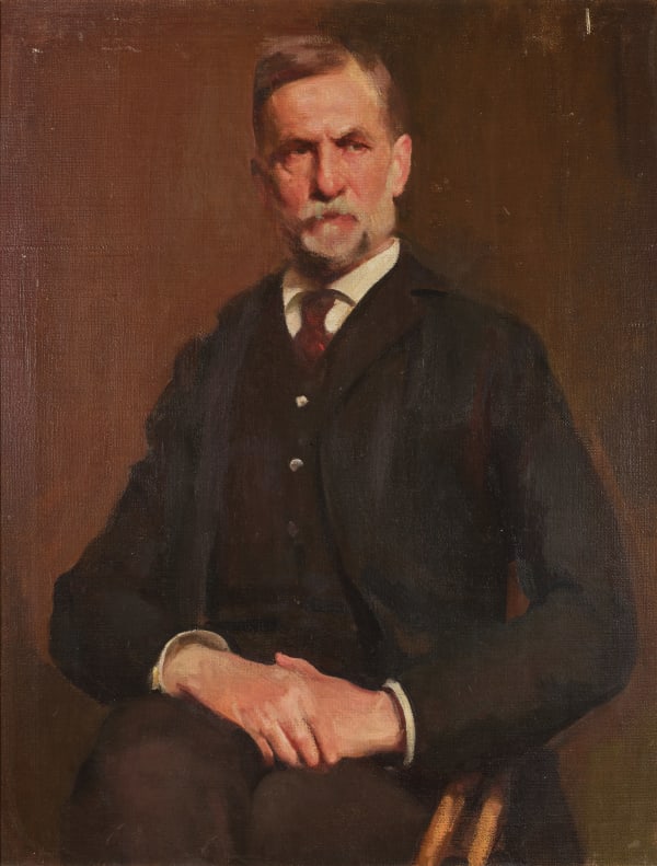 William Penhallow Henderson, Portrait of a Gentleman, d. 1901