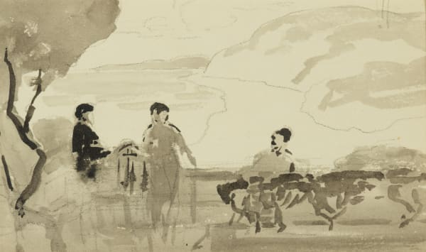 William Penhallow Henderson, Terrace at Bidart, d. 1911
