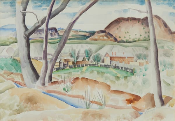 Raymond Jonson, Ojo Caliente Mesa, d. 1930