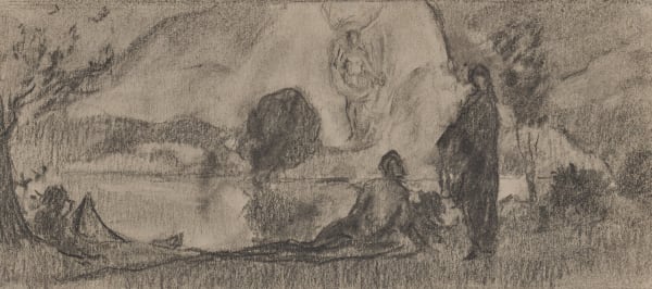 William Penhallow Henderson, Sketch for Joliet High School Mural, dd. 1906