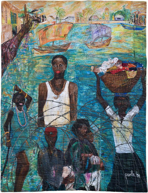 Haitians waiting at Guantanamo Bay
