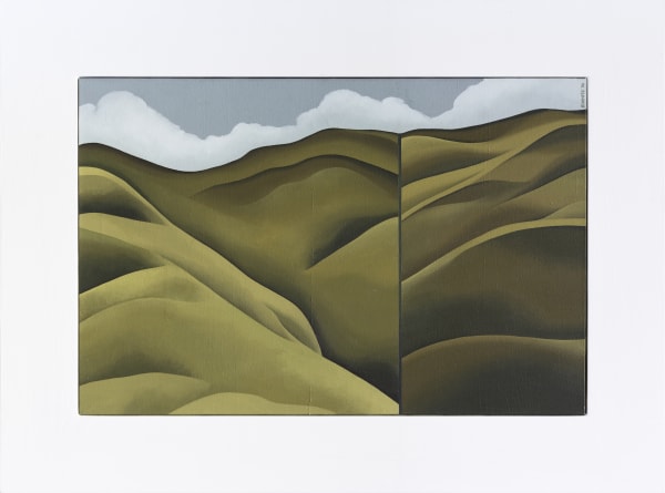 Robin WHITE, Untitled [Porirua Hills], 1970