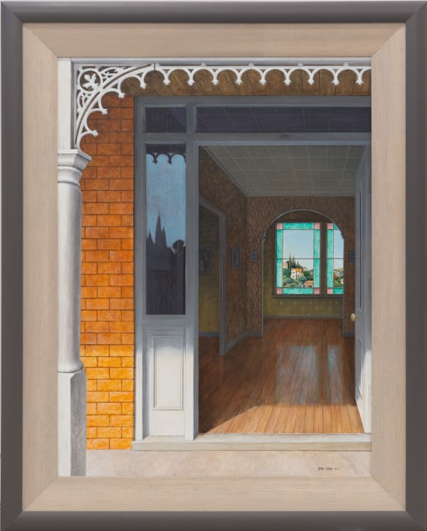 Peter Siddell, Untitled (View into a Villa), 1975