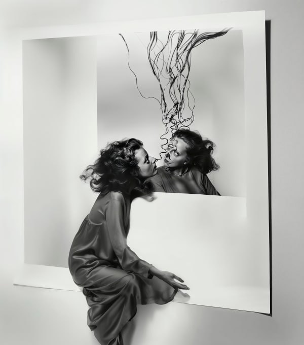 Boris Eldagsen, Missing Page from the Book of Promptology, 1970 , 2024