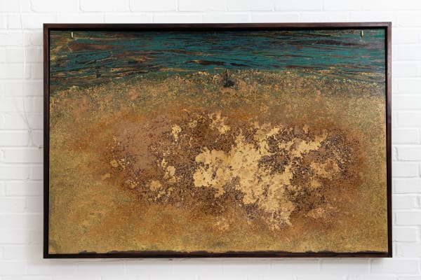 Shaan Bevan, Burning Embers (Coastal Erosion), 2024