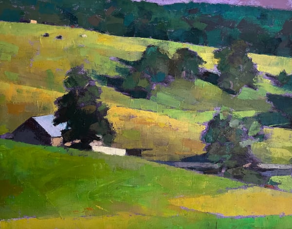 Larry Horowitz, Symphony in Greens, 2023