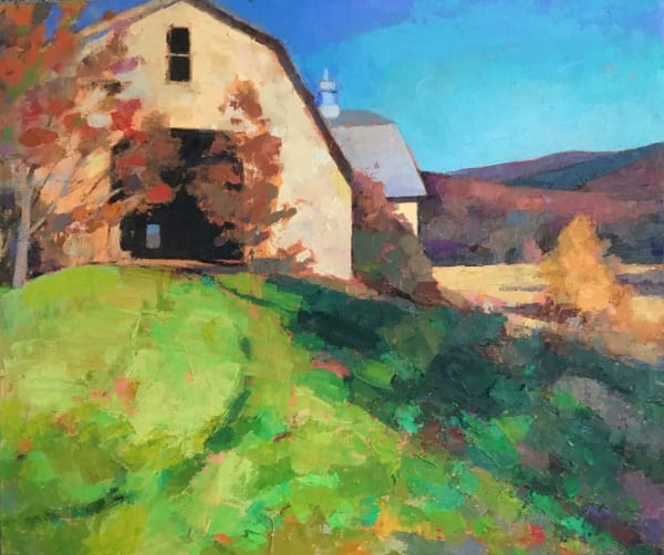 Larry Horowitz, Homage to Wolf Kahn, 2022