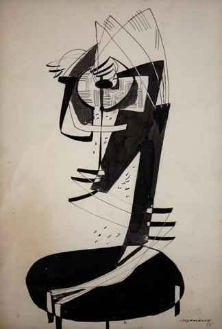 Mariano Rodriguez, Untitled, 1955