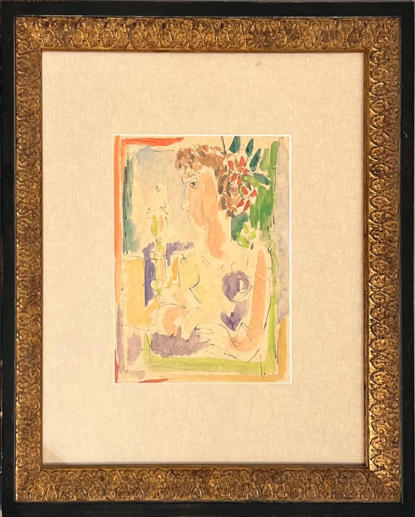 Mariano Rodriguez, Mujer sentada, c. 1942