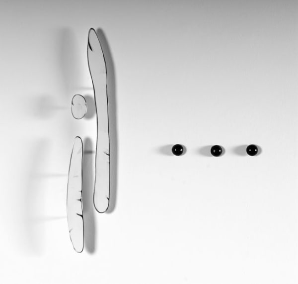 Carolina Sardi, White Association with Black Dots, 2008