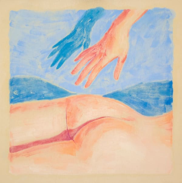 Marlon Portales, Apple Bed, 2022