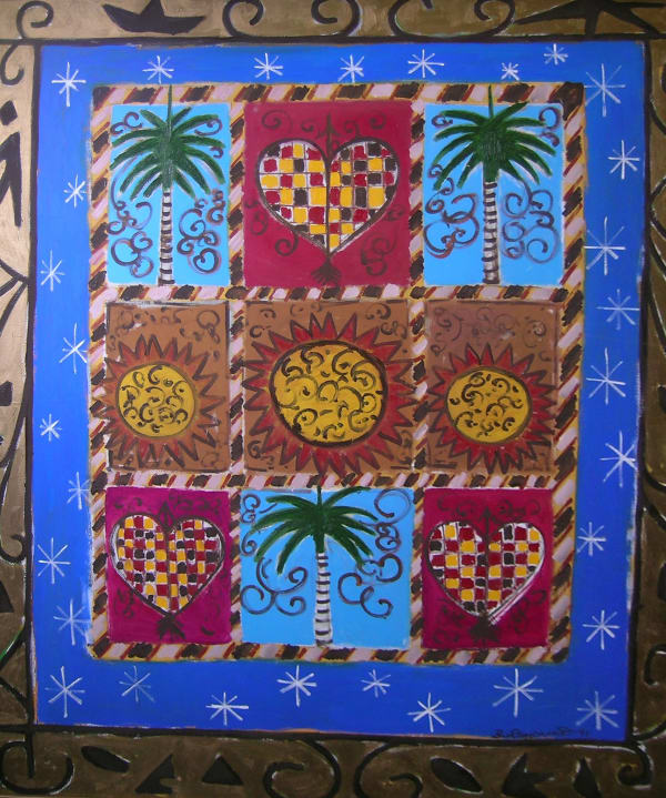 Burton Chenet, Star/Heart/Palm, 1991