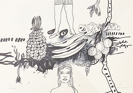 Mariano Rodriguez, Untitled, from Seis Pintores Cubanos suite, 1972