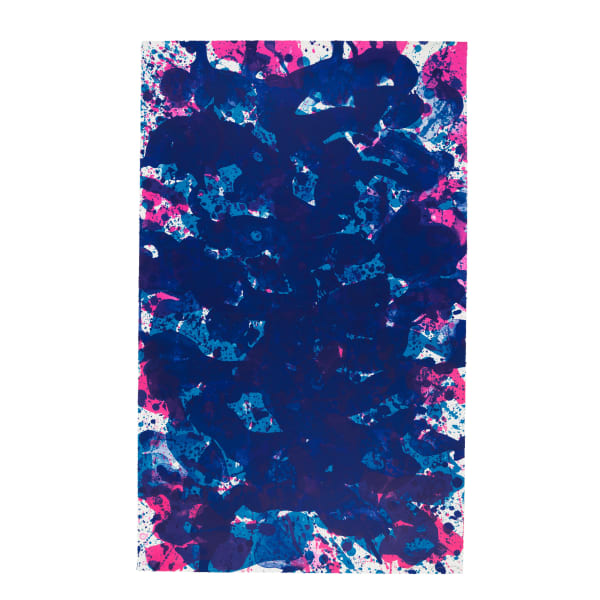 Sam Francis Untitled , 1972 Lithograph in colors on wove paper 31 1/8 x 19 1/8 in 79.1 x 48.6 cm Ed 3 of 16
